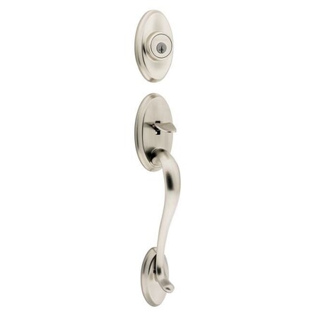 Kwikset Shelburne DBL CYL Exterior Handleset Sma 801SELIP-15S